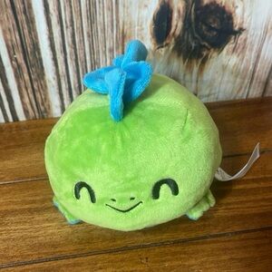 Green and Blue Stuffed Animal Toy